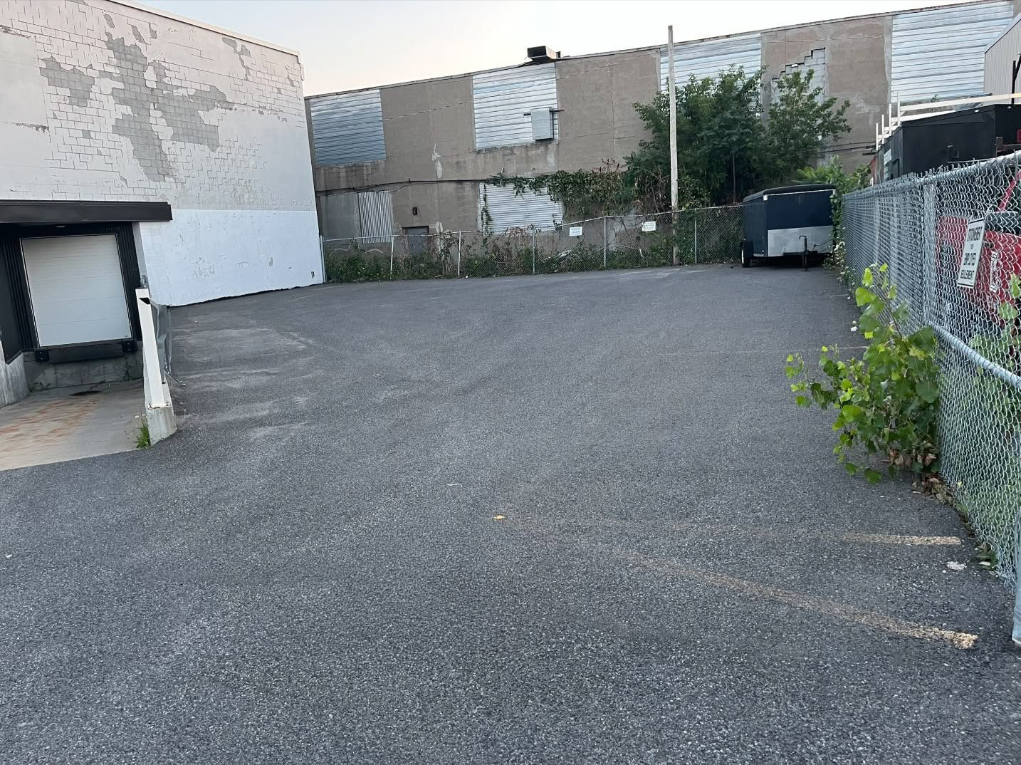 Stationnement avant le marquage